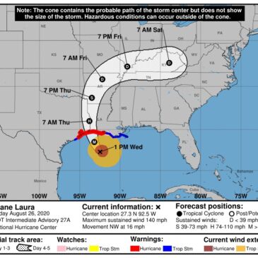 MEMA briefs Mississippians on latest as Hurricane Laura strengthens