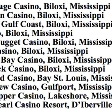 Coast casinos, Mississippi Aquarium to close as Hurricane Sally nears